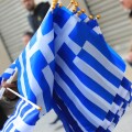Σημαίες για την 25η Μαρτίου στο κέντρο της Αθήνας