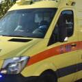 Ασθενοφόρο του ΕΚΑΒ σε τροχαίο ατύχημα