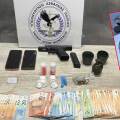 Χειροβομβίδα ανάμεσα στα ευρήματα της Αστυνομίας για κύκλωμα διακίνησης ναρκωτικών στην Αχαΐα