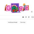 To doodle της Google για τη Γιορτή της Μητέρας