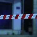 Κορδέλα της Αστυνομίας σε σημείο που έχει αποκλειστεί