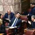 Βουλευτές της Νέας Αριστεράς στα έδρανα της Βουλής