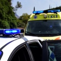 Ασθενοφόρο και περιπολικό