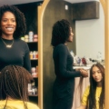 Hair dresser stylish