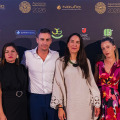 Στελέχη των φαρμακοβιομηχανιών UNI-PHARMA & InterMed: Λένα Τυροδήμου, Αγγελική Οικονόμου, Τάσος Μπίθας, Όλγα Θεοδωρακοπούλου, Ναταλία Παπαναστασίου και Έφη Σπηλιωτοπούλου.