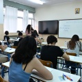 Υποψήφιοι των Πανελληνίων 2026 σε εξεταστικό κέντρο