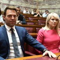 Στέφανος Κασσελάκης και Θεοδώρα Τζάκρη