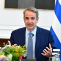 Ο Κυριάκος Μητσοτάκης στο Υπουργικό Συμβούλιο