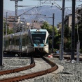 Τρένο στις σιδηροδρομικές γραμμές