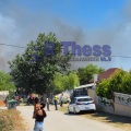 Θεσσαλονίκη: Φωτιά στα Υψώματα Διαβατών – Ήχησε το 112 για ετοιμότητα