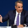 Ο πρωθυπουργός Κυριάκος Μητσοτάκης στη ΔΕΘ