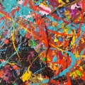 Splash painting
