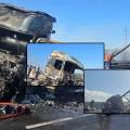 Τροχαίο δυστύχημα με φορτηγά στην Εθνική Οδό Αθηνών - Λαμίας