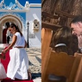 Γιώργος Μπαρτζώκας και Μαρία Μενούνος