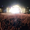 Στιγμιότυπο από το πρώτο Rock Hard Festival Greece στην Τεχνόπολη, τον Σεπτέμβριο του 2025