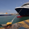 Δεμένα πλοία στο λιμάνι του Πειραιά