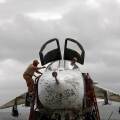 Μαχητικό αεροσκάφος Su-24 σε αεροπορική βάση