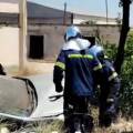 Αυτοκίνητο στην Κόρινθο κατέληξε σε οικόπεδο
