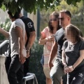 Η μητέρα του νεκρού βρέφους στην Κυψέλη κατά την μεταγωγής της στον ανακριτή