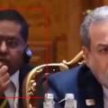 Ινδός αξιωματούχος τρώει φιστίκια την ώρα των ομιλιών στη Σύνοδο των BRICS