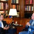 Κυριάκος Μητσοτάκης και Κωνσταντίνος Τασούλας