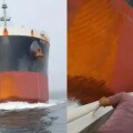 Φορτηγό πλοίο ετοιμάζεται να εμβολίσει αλιευτικό