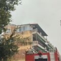 Ισχυρή νεροποντή και χαλαζόπτωση έπληξαν την Κέρκυρα, προκαλώντας φωτιά σε δώμα από κεραυνό και προβλήματα στις αεροπορικές μετακινήσεις.