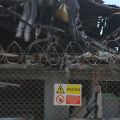 Στο νοσοκομείο για έλεγχο δύο άνδρες που εκτελούσαν εργασίες στο πρώην θέατρο Μπάντμιντον