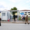 Το Συνεδριακό Κέντρο όπου πραγματοποιείται η δίκη για τα Τέμπη στη Λάρισα