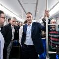 Στο δρομολόγιο της Γραμμής 1 ο Μητσοτάκης: «14 ανακατασκευασμένοι συρμοί στον Ηλεκτρικό»