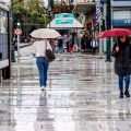 Ισχυρή βροχή στο κέντρο της Αθήνας - Συνεχίζονται οι καταιγίδες τις επόμενες ώρες στην Αττική 