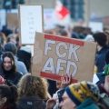 Anti-AfD Protest in Marburg, Germany