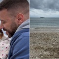 Η σκυλίτσα Μιλού στην τελευταία της βόλτα στη θάλασσα
