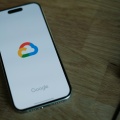 Το λογότυπο του Google Cloud στην οθόνη κινητού