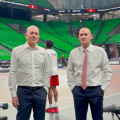 Final Four 2026: Παναγιώτης και Γιώργος Αγγελόπουλος στο Telekom Center Athens