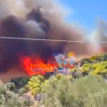 Φωτιά στη Σαλαμίνα