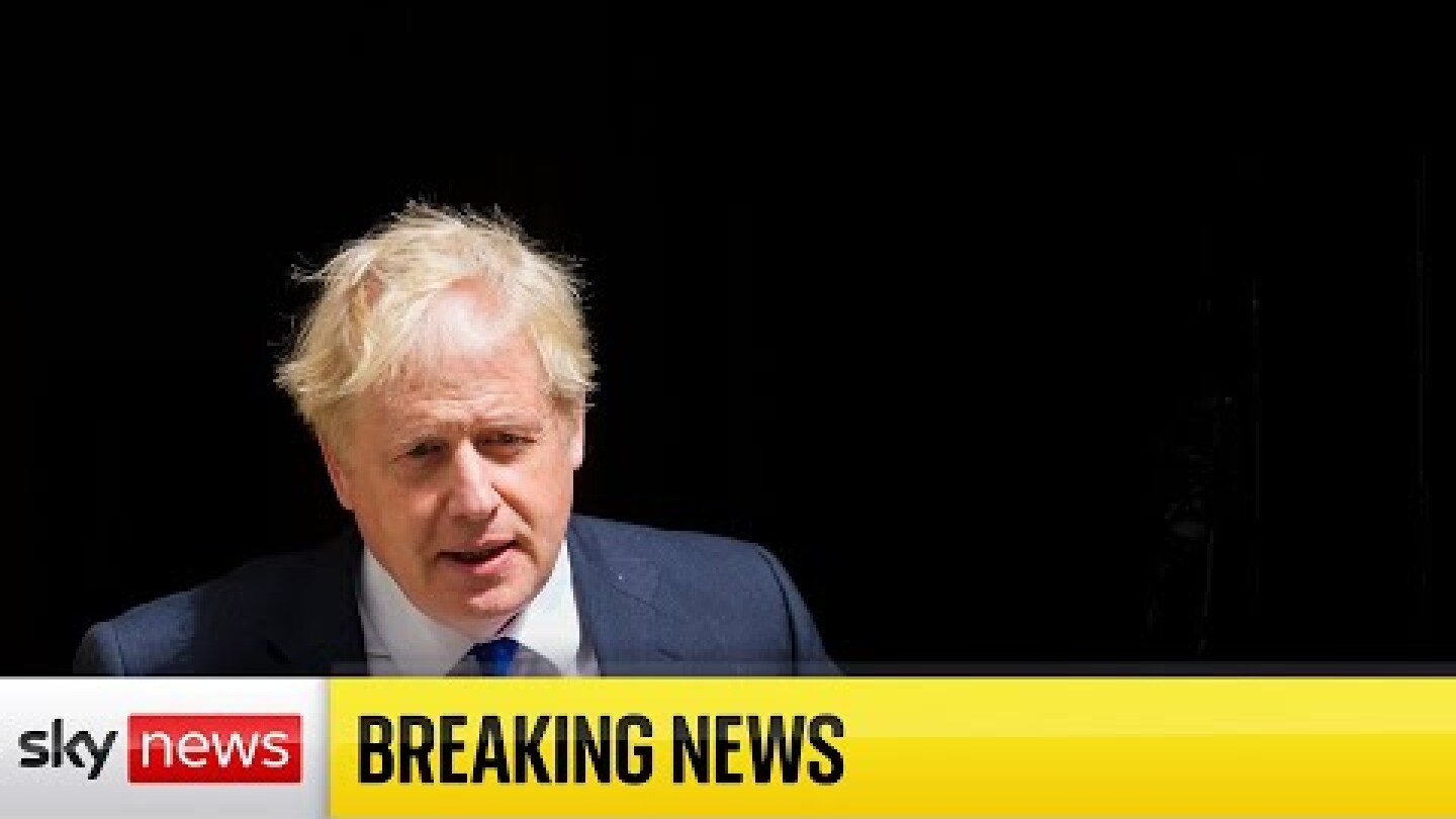 BREAKING: Boris Johnson to resign as Prime Minister