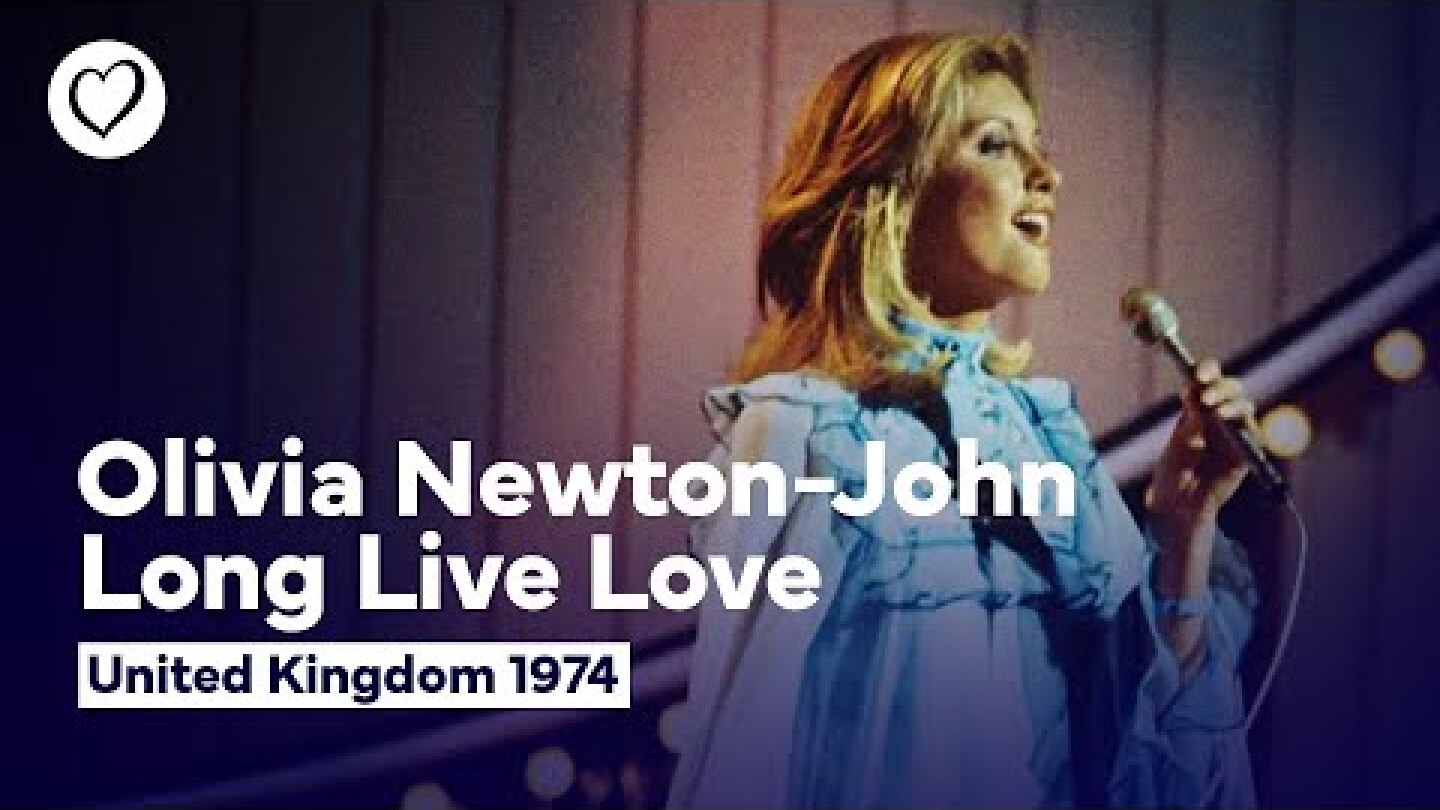 Olivia Newton-John - Long Live Love - United Kingdom 🇬🇧 - Grand Final - Eurovision 1974
