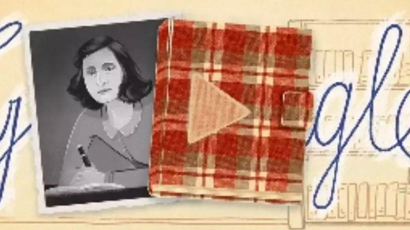 Anne Frank: Google honours Nazi holocaust victim with animated doodle