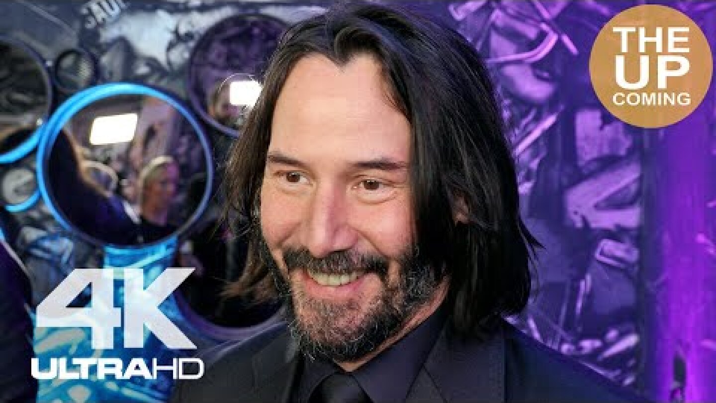 John Wick 3: Keanu Reeves on fourth chapter, action scenes, Anjelica Huston, Halle Berry at premiere