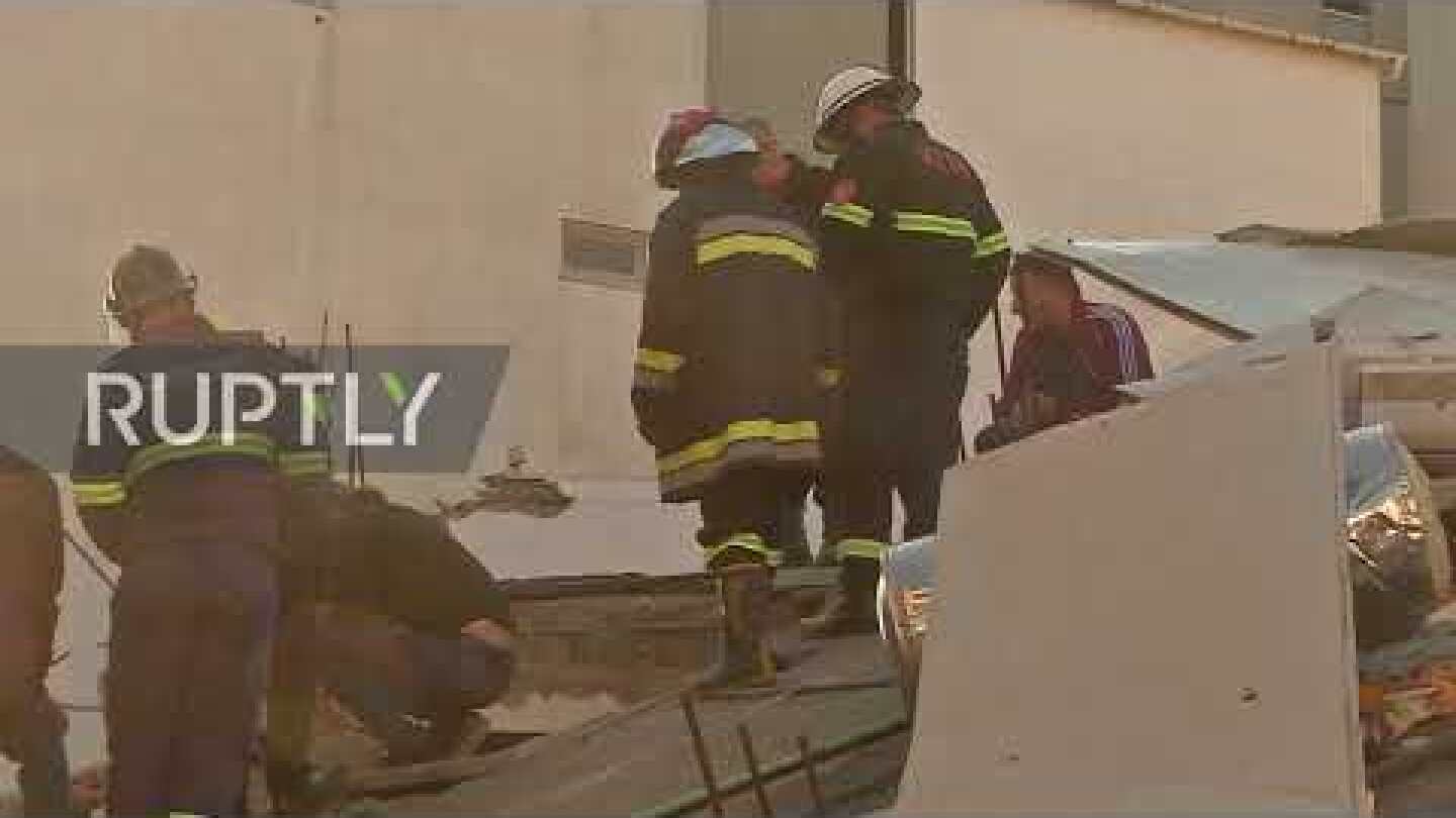 Albania: Man recovered from rubble as post-quake rescue ops in Durres continue