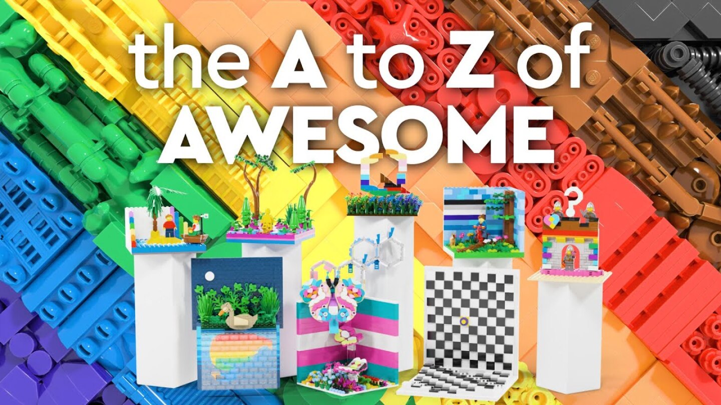 The A-Z of Awesome | An Alphabet of LGBTQIA+ LEGO Builds