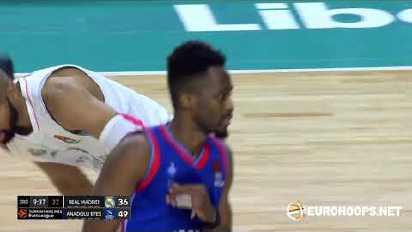 Real Madrid - Anadolu Efes Istanbul 82-76: Rodrigue Beaubois (23 points, 3 assists, 2 steals)