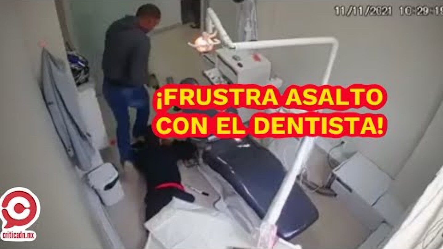 Policía militar frustra asalto en consultorio dental