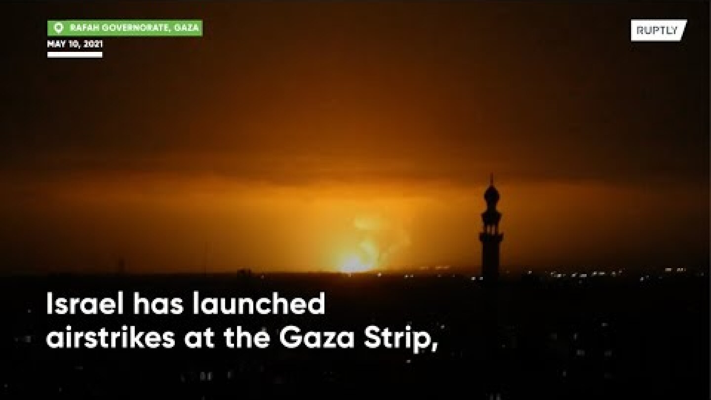 Israel launches airstrikes on Gaza after Hamas rocket attacks