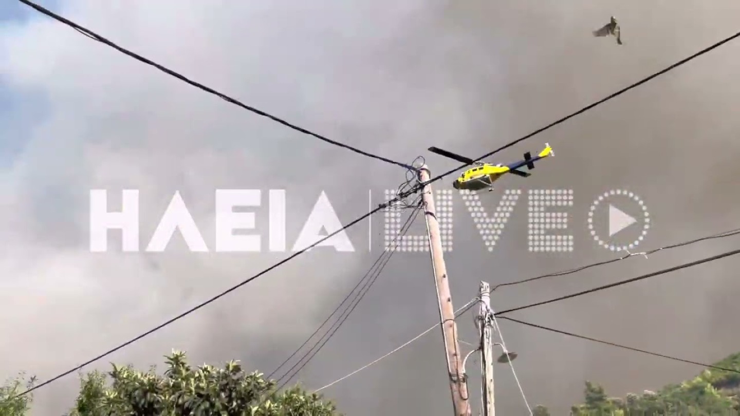 ilialive.gr - Εκκένωση στη Βάλμη λογω πυρκαγιάς