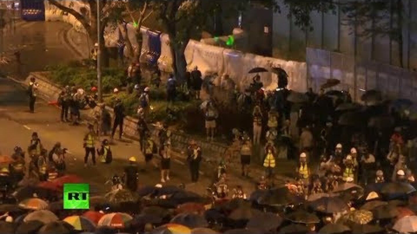 Hong Kong protestors gather to mark the 5th anniversary of the ‘Umbrella Movement’ protests