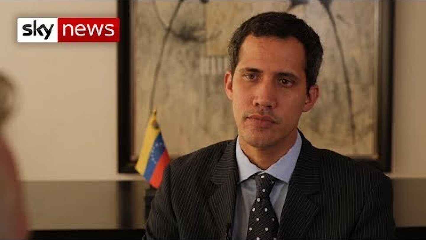 Exclusive interview with Juan Guaido, Venezuela's self declared President