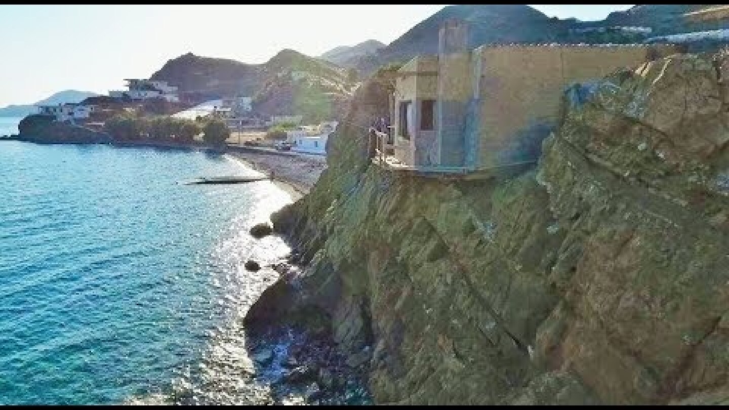 The house hanging on the cliff / Drone video Crete / Το σπίτι που κρέμεται στον γκρεμό