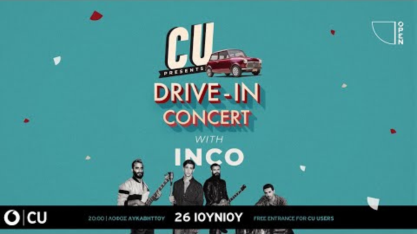 CU presents INCO Drive-in Concert | Lycabettus Hil